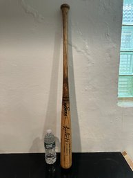 Worth Hand Crafted Signed Luis Gonzalez Baseball Bat