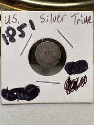 1851 US Silver Trine