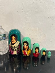 Michael Jackson Nesting Dolls