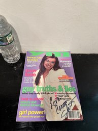 Young & Modern Magazine Signed By Carmen Electra