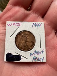 WW1 1941 Lincoln Wheat Penny