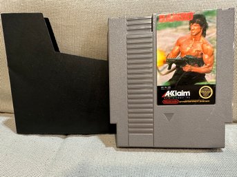Nintendo NES Video Game Rambo