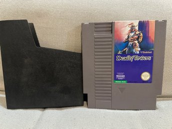 Nintendo NES Video Game Deadly Towers