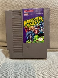 Nintendo NES Video Game Monster Party