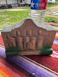 Vintage Alamo Texas Souvenir Coin Bank