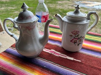 2 Vintage Tea Pots