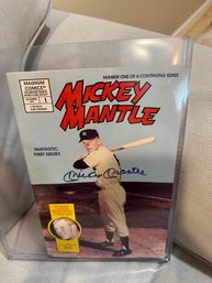 Mickey Mantle Baseball's Heroes #1 -Dec 1991, Magnum Comics