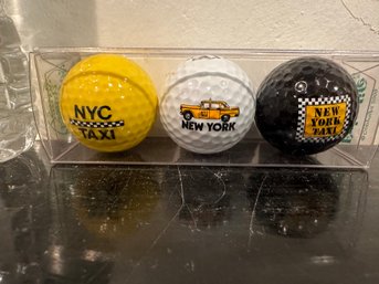 New Logo NYC Taxi Golf Balls