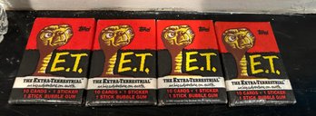 Sealed Vintage Topps E.T. Trading Cards