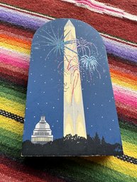 1998 The Cats Meow NATIONAL TREASURES SERIES WASHINGTON MONUMENT Fireworks