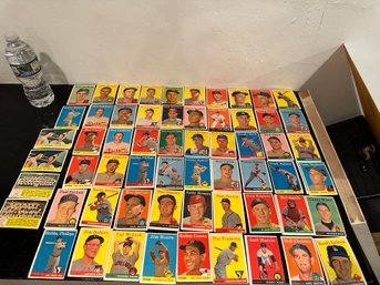 Assorted Lot Of 1950s MLB Trading Cards