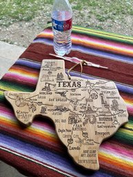 Totally Bamboo Texas Shaped Cutting & Serving Board