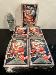 5 Sealed 1991 UPPER DECK FOOTBALL Premiere Edition,