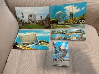 Lot Of 5 New York Worlds Fair 1964-65 Postcards