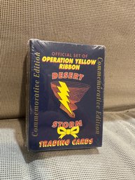 Sealed AAA Sports Desert Storm Operation Yellow Ribbin Trading Cards