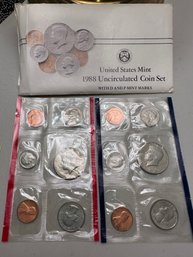 1988 US Mint Uncirculated Coin Set 2x