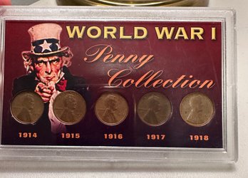 WW1 Penny Collection