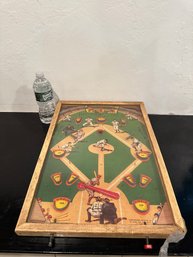 Vintage C.1946 HI-SCORE POOSH-M-UP Baseball Game-Pinball