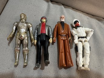 Vintage 1970s Star Wars Action Figures