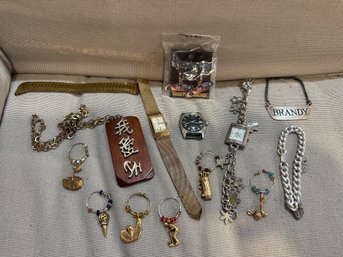 Lot Of Assorted Jewelry And Watches