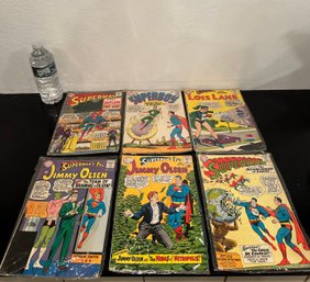 Assorted Lot Of Six 12 Cent DC Comic Books