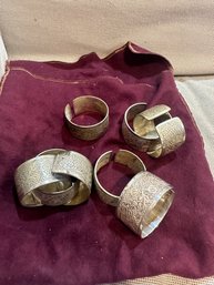 Vintage Metal Napkin Rings