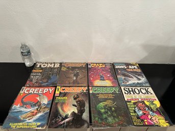 Assorted Lot Of Eight Horror Comic Books