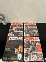 Assorted Lot Of Four Starlog Comic Books