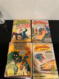 Assorted Lot Of Four 10 Cent Comic Books