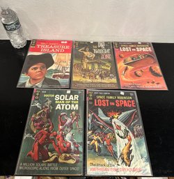 Assorted Lot Of Five Gold Key Comic Books