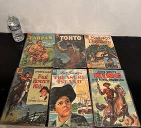 Assorted Lot Of Six Dell Comic Books