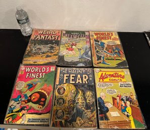 Assorted Lot Of Six 10 Cent Comic Books