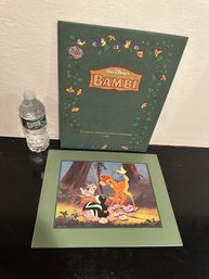 Disney Store  Lithograph: Bambi 1997