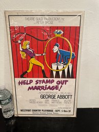 Help Stamp Out Marriage Poster