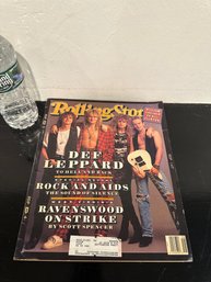 Rolling Stone Magazine Issue 629 April 30 1992 Def Leppard