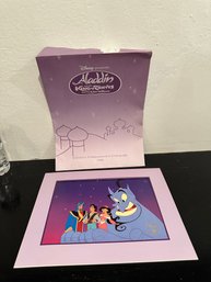 1996 Disney Store Lithograph: ALADDIN & The KING Of THIEVES