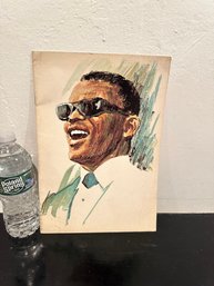 RAY CHARLES 1967 Tour Concert Program Tour Book