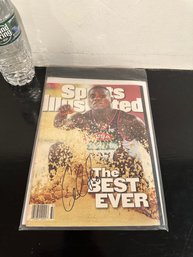 Carl Lewis SIGNED Sports Illustrated