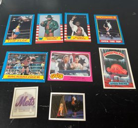 Lot Of Vintage Trading Cards- WWF, Garbage Pail Kids Etc
