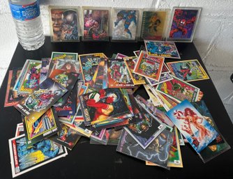 Lot Of Assorted Marvel, Fleer, Ultra Etc Trading Cards