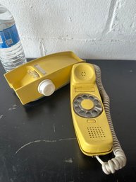 Vintage Western Electric Phone Yellow