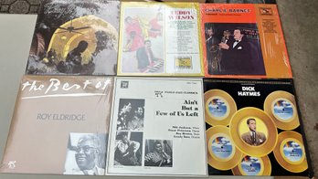 Lot Of Six Vinyl Records: Dick Haymes, Teddy Wilson Etc