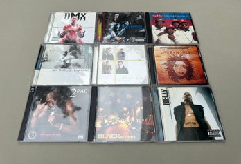 Lot Of Nine Hip Hop CDs: DMX, Nelly, 2pac Etc