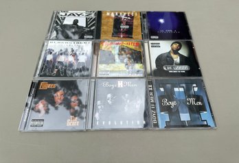 Lot Of Nine Hip Hop CDs: Jay-Z, Boyz 2 Men, Fugees Etc