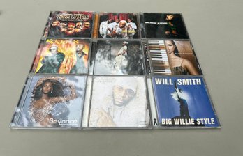 Lot Of Nine Hip Hop CDs: Beyonc, Will Smith, R Kelly Etc