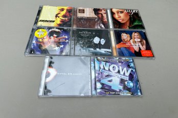 Lot Of Eight CDs: Shaggy, Michael Jackson Etc