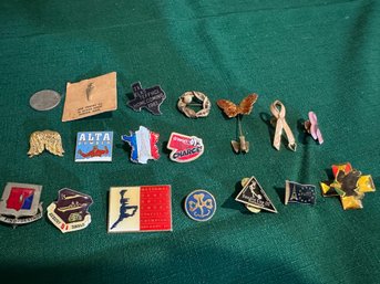 Assorted Lot Of Vintage Pins