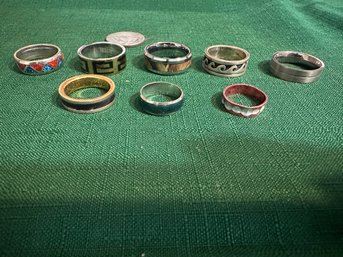 Assorted Lot Of Mens Rings