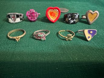 Assorted Lot Of Rings