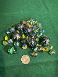 Assorted Lot Of Marbles